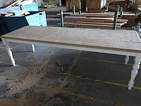 Houten tafel - afbeelding 5 van  6