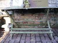 Houten tafel - afbeelding 2 van  3