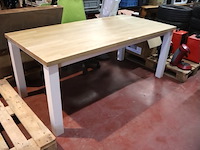 Houten tafel - afbeelding 1 van  5