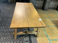 Houten tafel - afbeelding 2 van  4