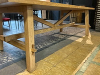 Houten tafel - afbeelding 4 van  4