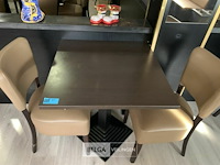 Houten tafeltje met 2 stoelen - afbeelding 1 van  3