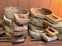 Houten tapasplanken en kommen - afbeelding 6 van  7