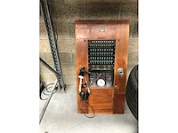 Houten telefoonbedieningspaneel type 147 parijs