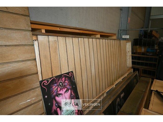 Houten terrasomheining - afbeelding 4 van  6