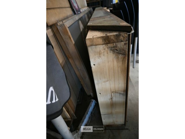 Houten terrasomheining - afbeelding 5 van  6