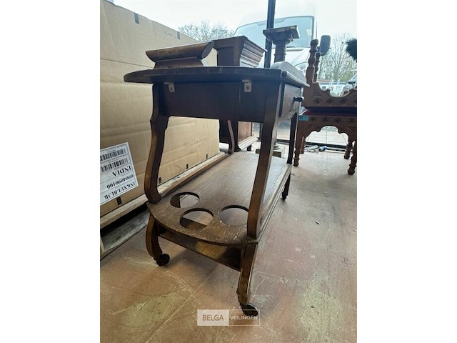 Houten theewagen - afbeelding 6 van  7