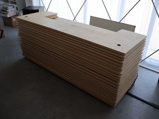 Houten toog - afbeelding 2 van  5
