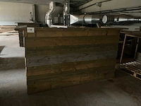 Houten toonbank (8x) - afbeelding 4 van  5