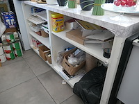 Houten toonbank witte kleur - afbeelding 2 van  5