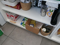 Houten toonbank witte kleur - afbeelding 4 van  5