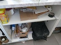 Houten toonbank witte kleur - afbeelding 5 van  5