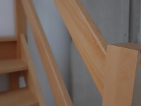 Houten toonzaal trap - afbeelding 4 van  4