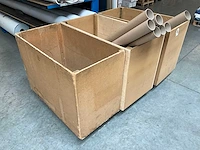 Houten transportbak (3x)