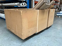 Houten transportbak (3x) - afbeelding 2 van  4