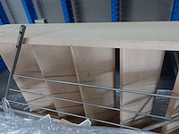 Houten trap + inox leuning - afbeelding 1 van  3