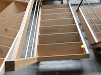 Houten trap + leuning - afbeelding 3 van  3