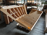 Houten trap + leuning - afbeelding 3 van  3