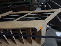 Houten trap met leuning - afbeelding 3 van  4