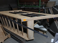 Houten trap met leuning - afbeelding 4 van  4
