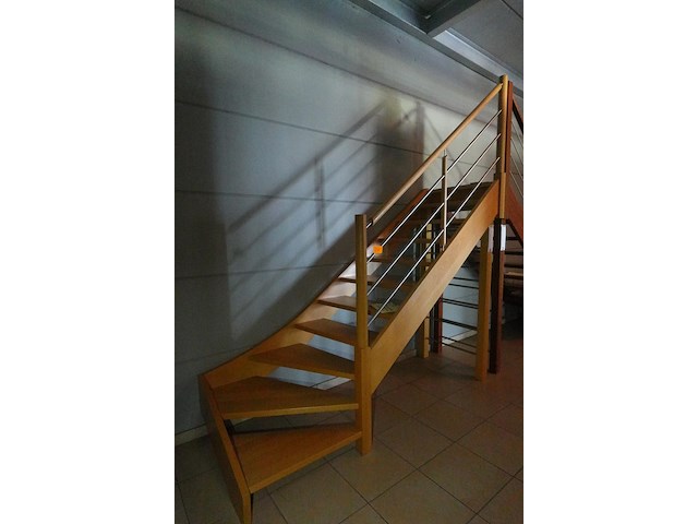 Houten trap - afbeelding 2 van  3