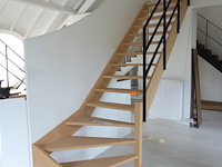 Houten trap - afbeelding 2 van  3