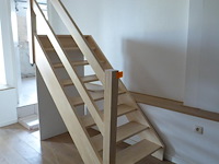 Houten trap - afbeelding 2 van  3