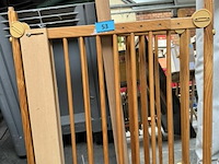 Houten traphekje + spiegel + stoeltje - afbeelding 1 van  2