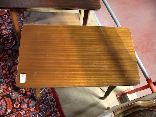 Houten trolley (x2) - afbeelding 4 van  5