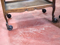 Houten trolley (x2) - afbeelding 2 van  5