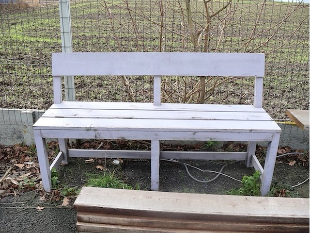 Houten tuinbank - afbeelding 1 van  2