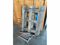 Houten tuinhek (3x)