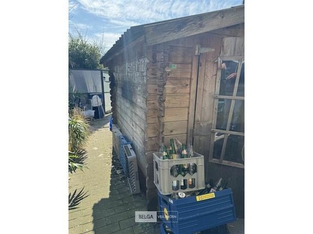 Houten tuinhuis - afbeelding 9 van  10