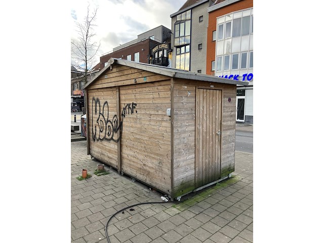 Houten tuinhuis - afbeelding 9 van  12