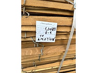 Houten tuinomheining (10x) - afbeelding 1 van  2