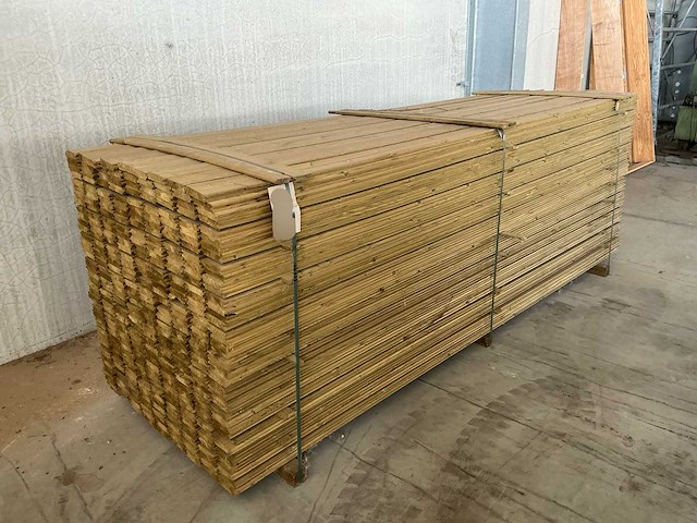 Houten tuinomheining (360x) - afbeelding 1 van  4