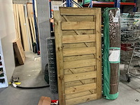 Houten tuinpoort - afbeelding 1 van  3