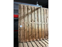 Houten tuinscherm (6x) - afbeelding 3 van  3