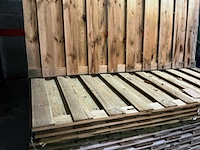 Houten tuinscherm (6x) - afbeelding 2 van  3