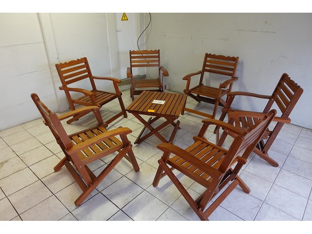 Houten tuinset - afbeelding 1 van  5