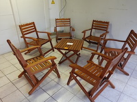 Houten tuinset - afbeelding 1 van  5