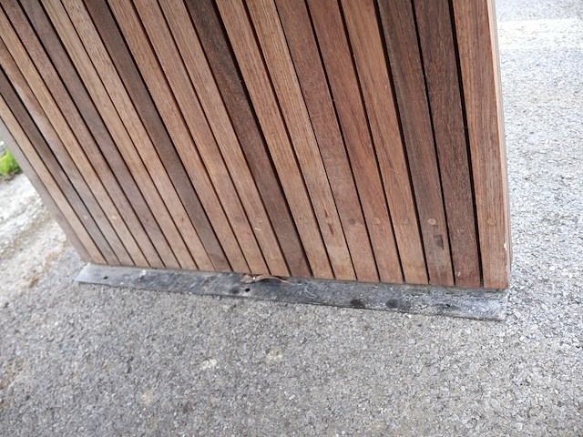 Houten tuintafel (6,5m) - afbeelding 3 van  13