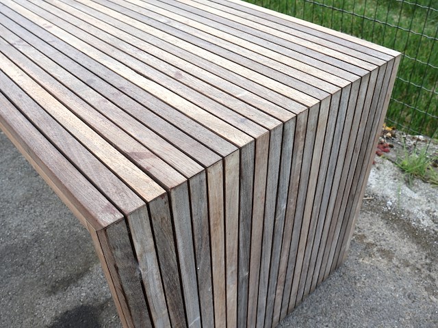 Houten tuintafel (6,5m) - afbeelding 4 van  13