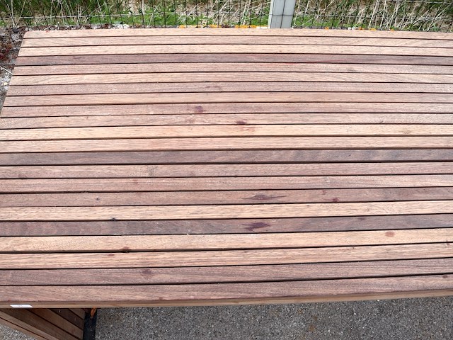 Houten tuintafel (6,5m) - afbeelding 9 van  13