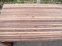 Houten tuintafel (6,5m) - afbeelding 9 van  13