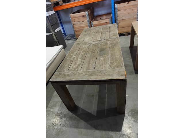 Houten tuintafel - afbeelding 2 van  3