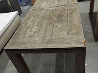 Houten tuintafel - afbeelding 2 van  3