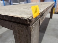 Houten tuintafel - afbeelding 3 van  3