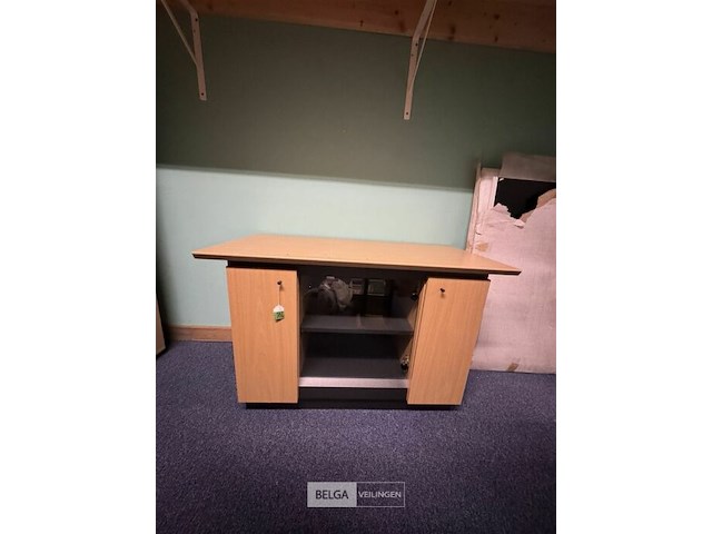 Houten tv-kast - afbeelding 2 van  4