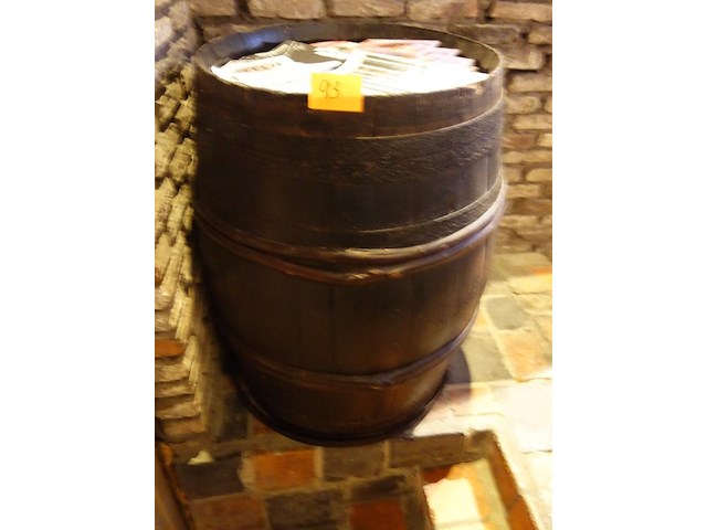 Houten vat - afbeelding 1 van  2